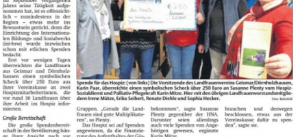 Hospiz Frankenberg auf Spenden angewiesen