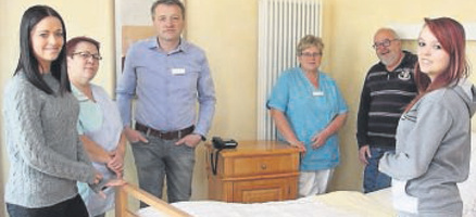 Pflegeschüler lernen auch im Hospiz Frankenberg (Eder)